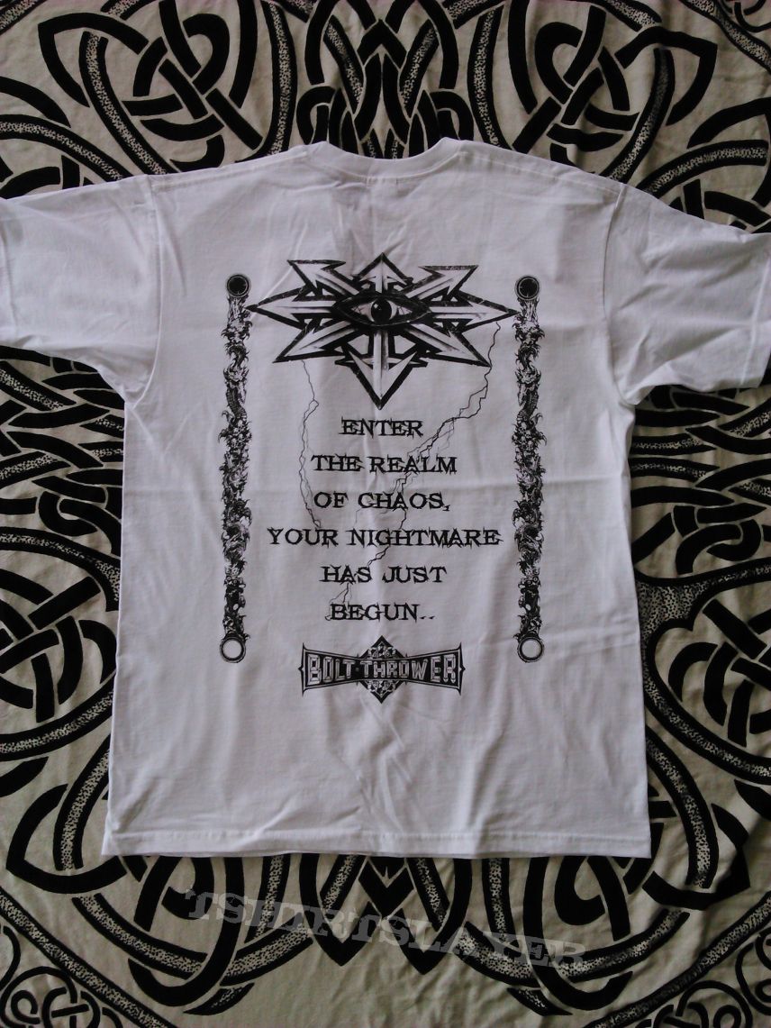 Bolt Thrower - Realm of Chaos white shirt