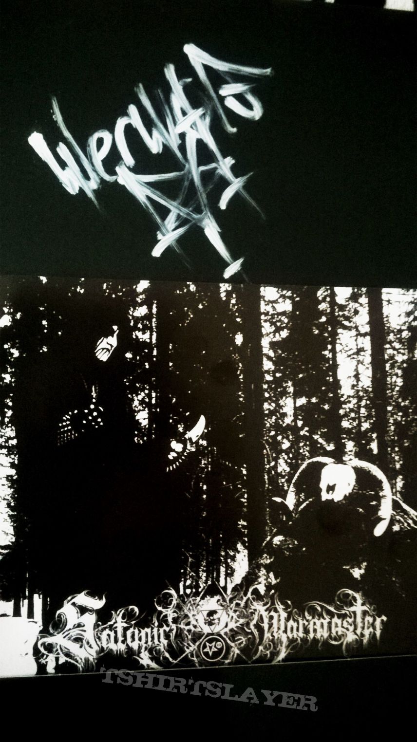 Satanic Warmaster - Carelian Satanist Madness - limited DIGI CD - signed