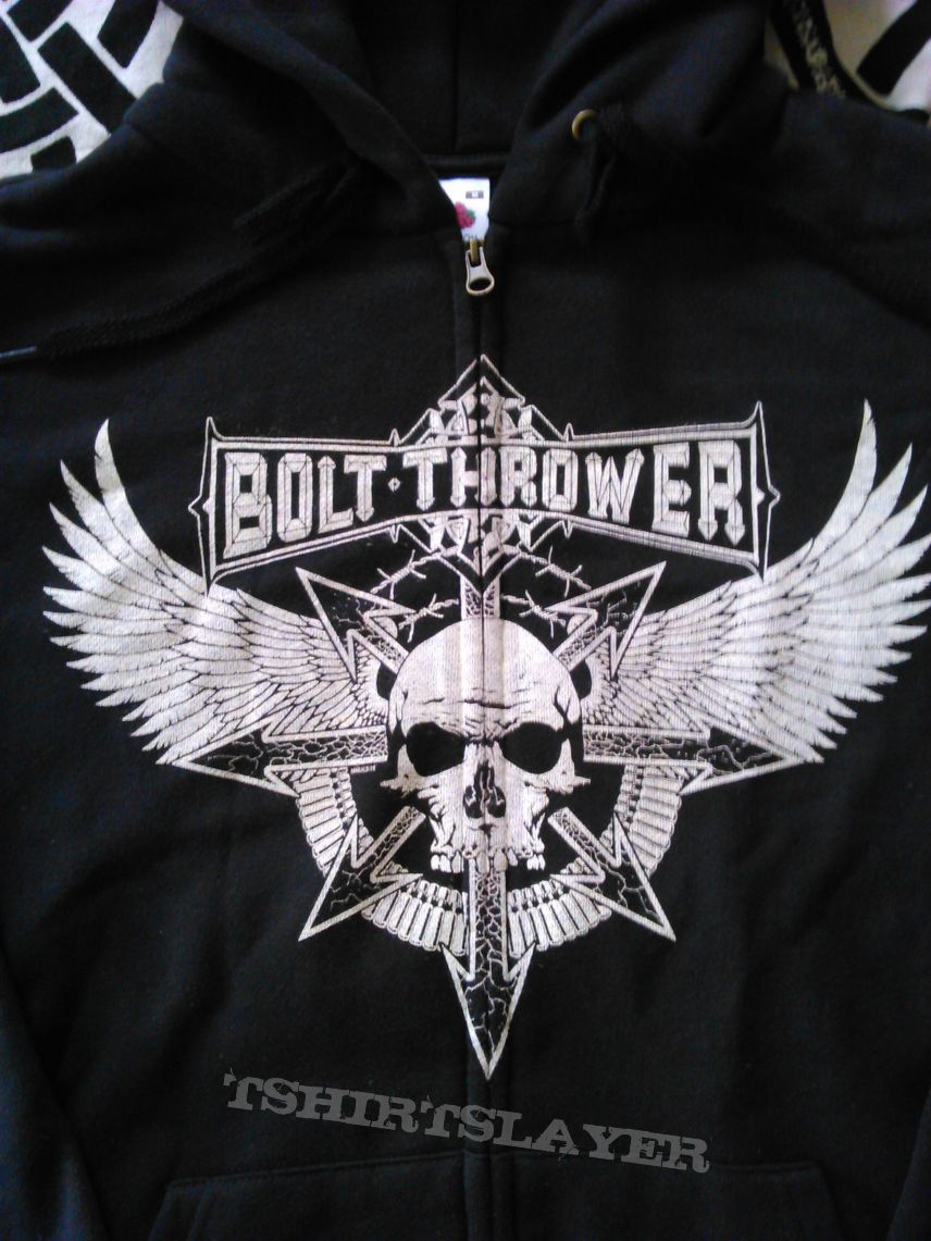 Bolt Thrower - zipper hoodie | TShirtSlayer TShirt and BattleJacket Gallery