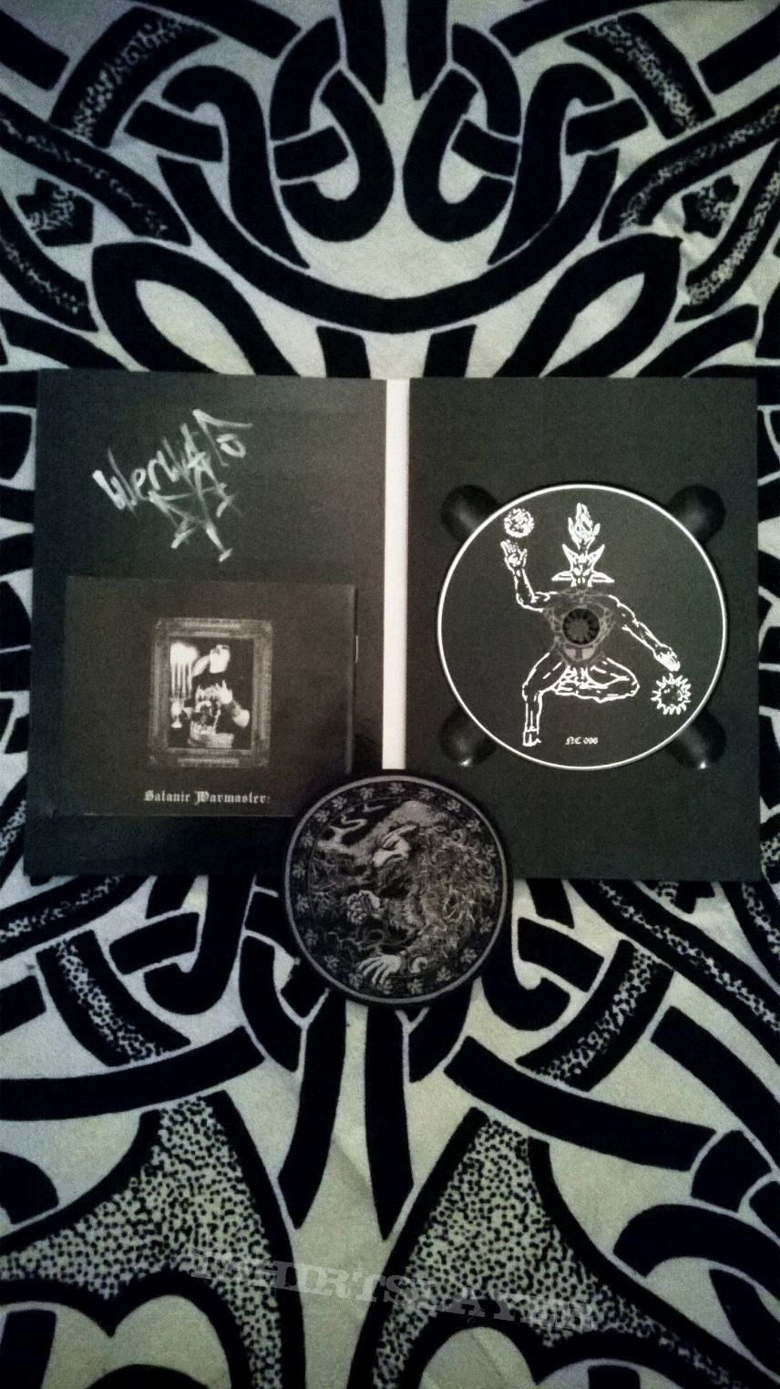 Satanic Warmaster - Carelian Satanist Madness - limited DIGI CD - signed