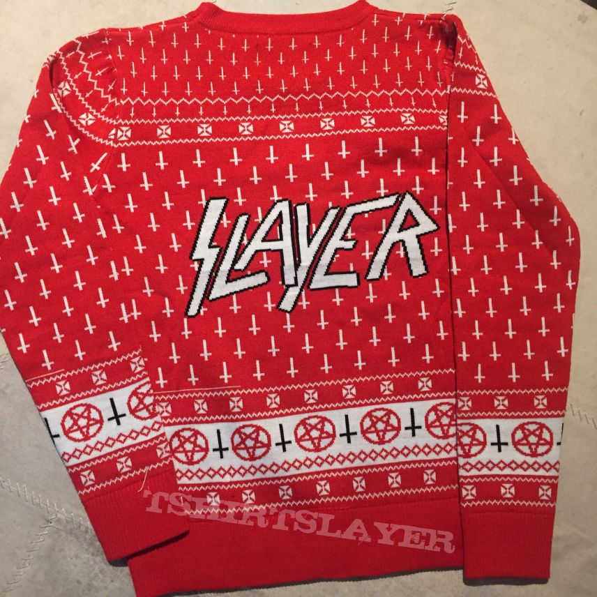 Slayer christmas sweater 