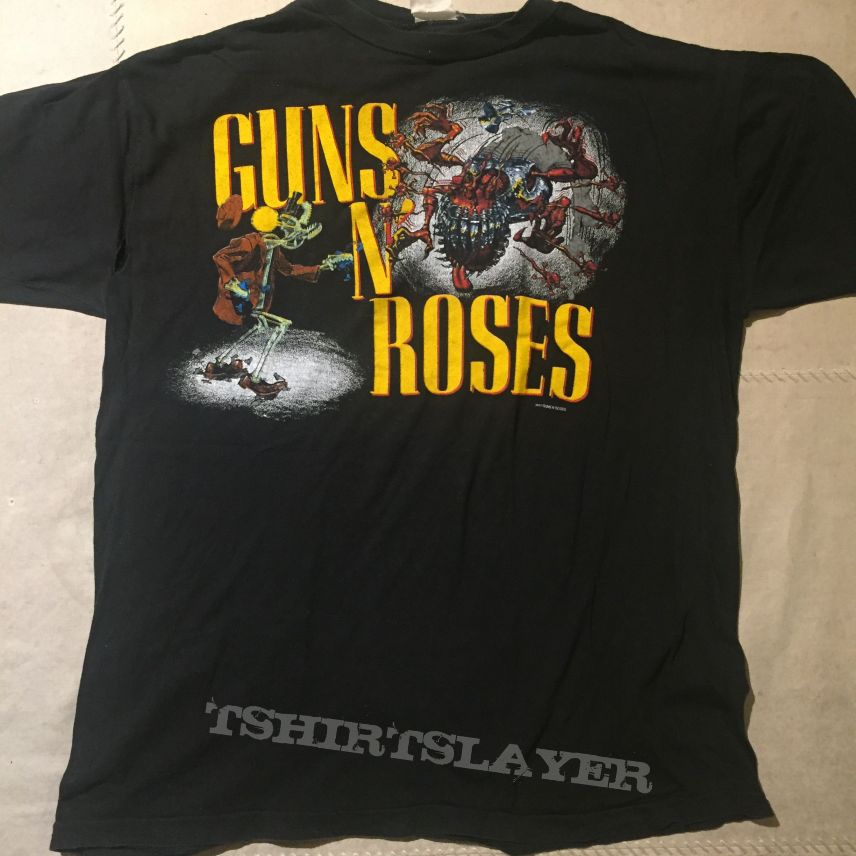 Appetite for destruction t shirt sale vintage