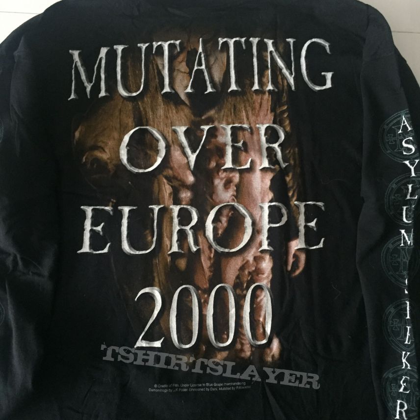 Cradle Of Filth - Mutating over Europe longsleeve