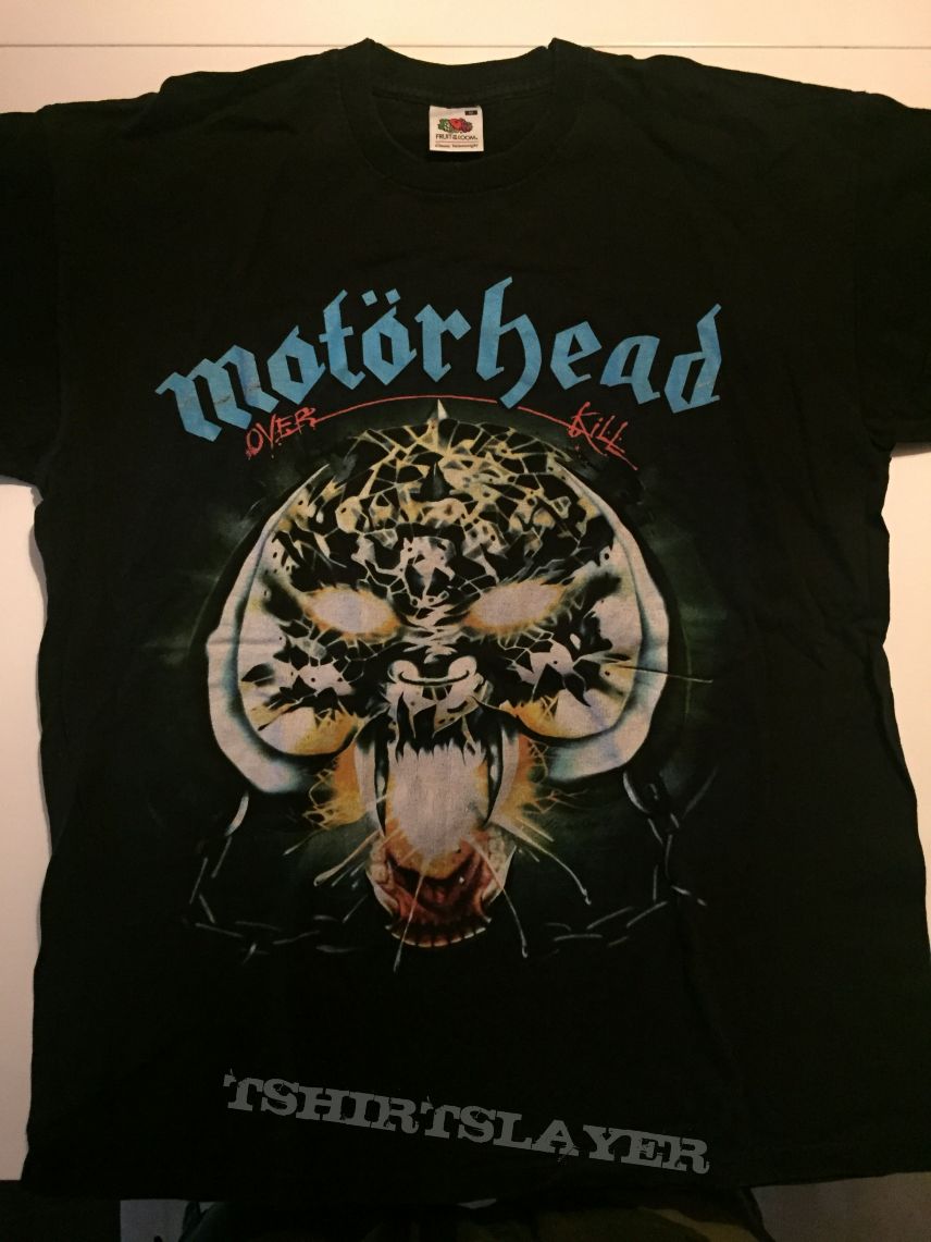Motörhead, Motörhead - Overkill shirt TShirt or Longsleeve (jarkkodzilla's)  | TShirtSlayer