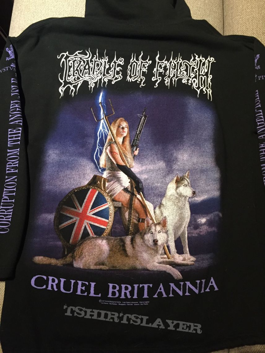 Cradle Of Filth - Cruel Britannia hoodie 