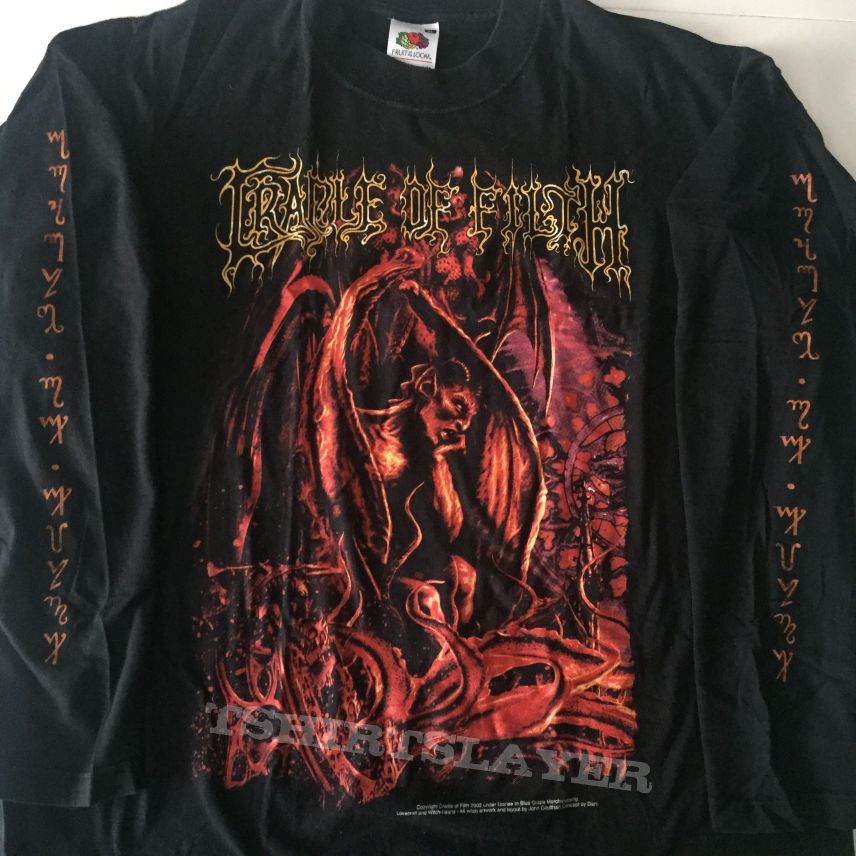 Cradle Of Filth - Lovecraft and Witch Hearts longsleeve | TShirtSlayer ...