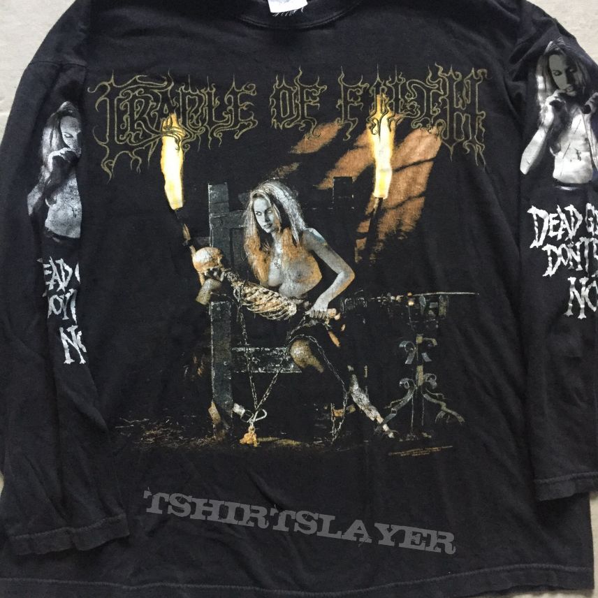 Cradle Of Filth - Dead Girls Don’t Say No longsleeve 