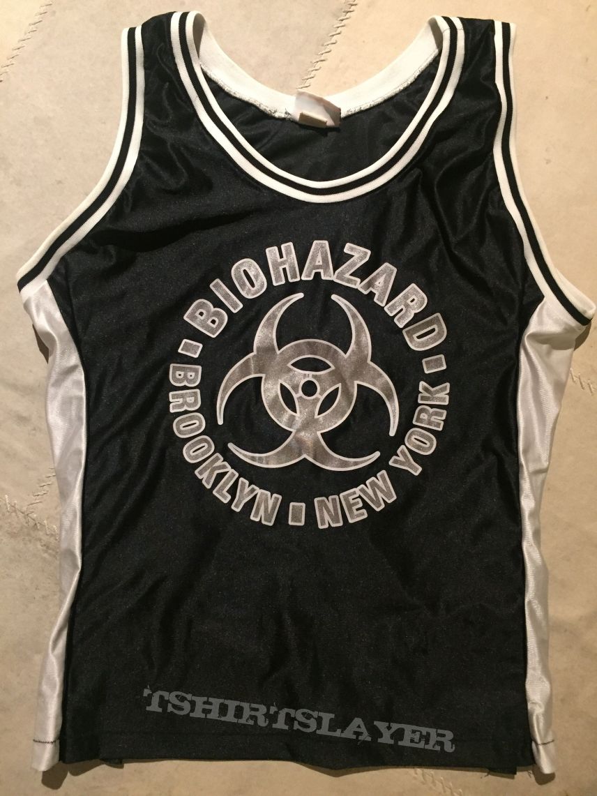Biohazard vintage basketball jersey