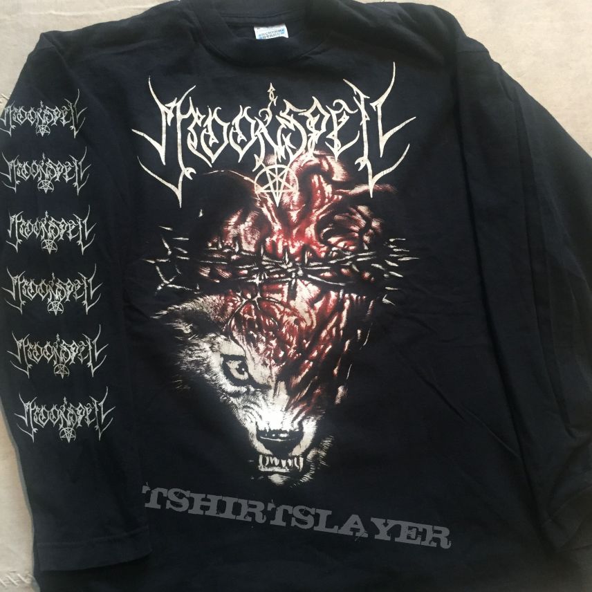 Moonspell - Wolfheart tour '95 longsleeve | TShirtSlayer TShirt and  BattleJacket Gallery