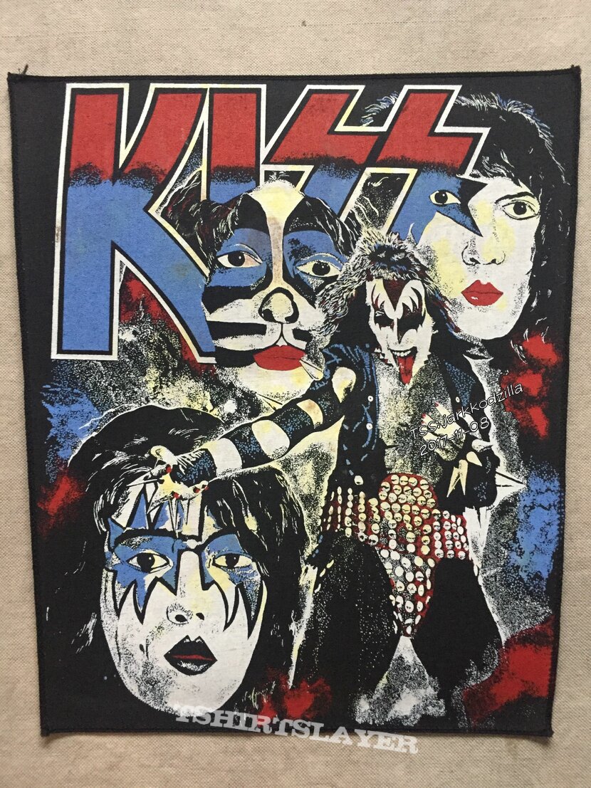 Kiss vintage backpatch