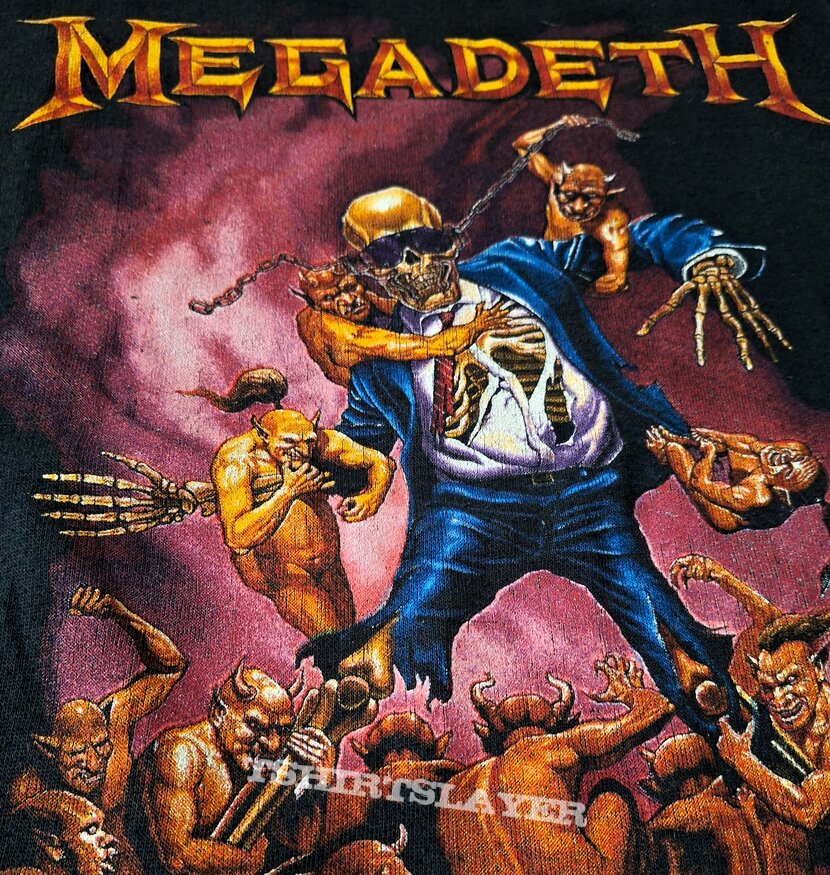 Megadeth Rust in Peace Tour - 1991 Megadeth Rust in Peace Tour - 1991