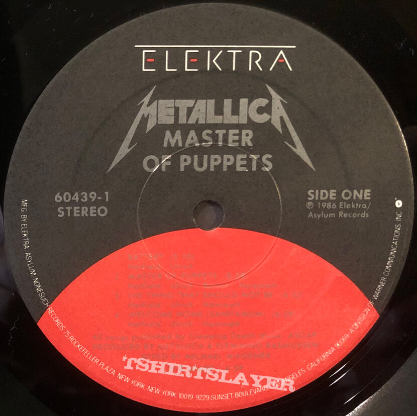 Metallica - Master Of Puppets - Vinyl Album LP (Elektra, 1986) Metallica - Master Of Puppets - Vinyl Album LP (Elektra, 1986)