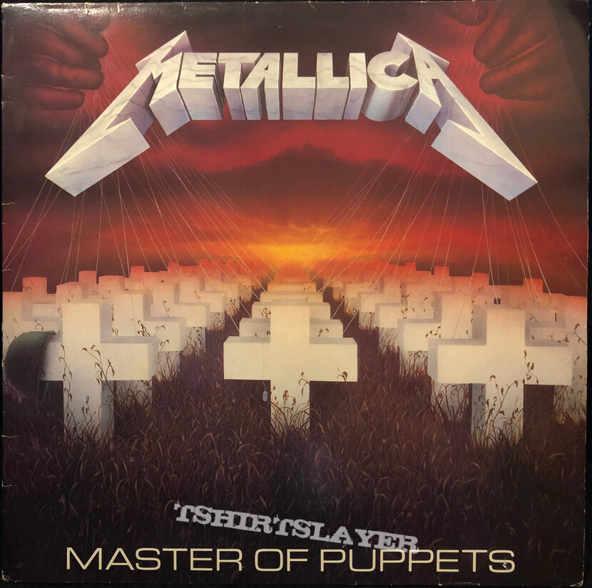 Metallica - Master Of Puppets - Vinyl Album LP (New Electric Way, 1986)
