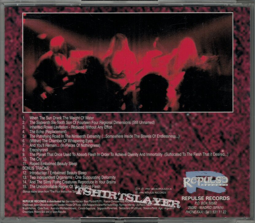 Demilich - Nespithe - Album CD (Repulse Records, 1996)