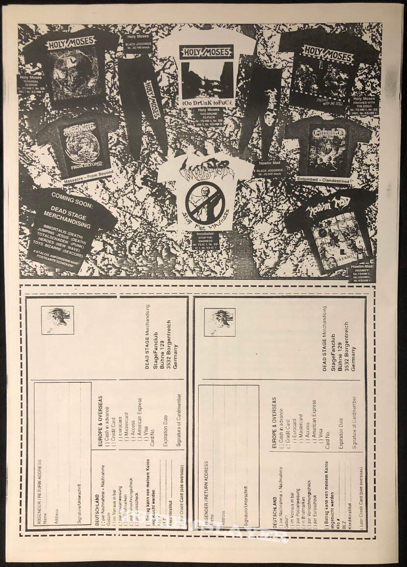 Jumpin&#039; Jesus - The Art Of Crucifying - Press Kit (Morbid Music, 1991)