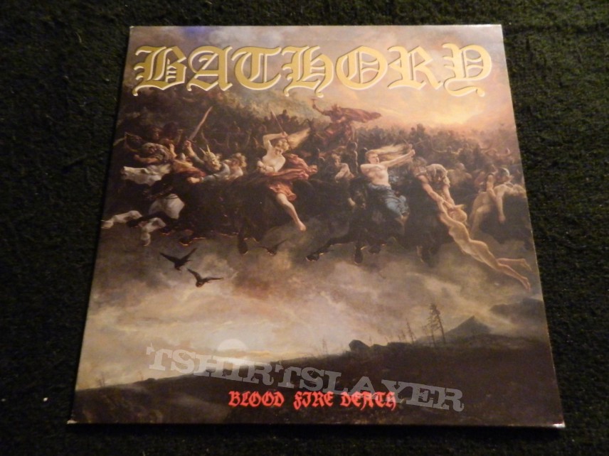 Bathory &quot;Blood Fire Death&quot; LP Original