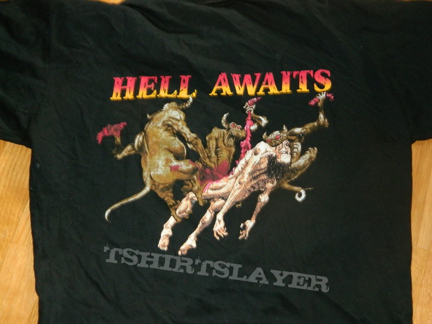 Slayer &quot;Hell awaits&quot; T-shirt