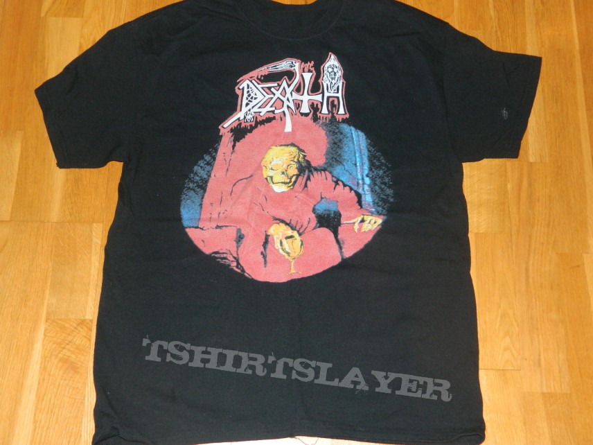 Death Florida Cannibal Corpse Chuck Death &quot;Scream Bloody Gore&quot; t-shirt