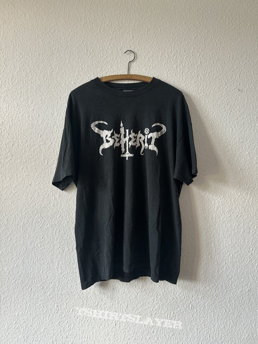 90s Beherit Logo T-Shirt XL 