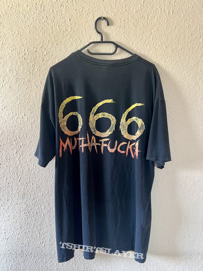 White Zombie 666 Mothafucka (1996 tour) | TShirtSlayer White Zombie 666 Mothafucka (1996 tour) | TShirtSlayer
