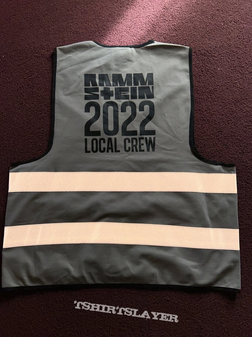 Rammstein- 2022 Gray Local Crew work vest