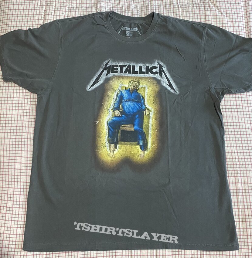 Metallica Ride The Lightning U.S. Tour 1985 shirt 2025 REPRINT