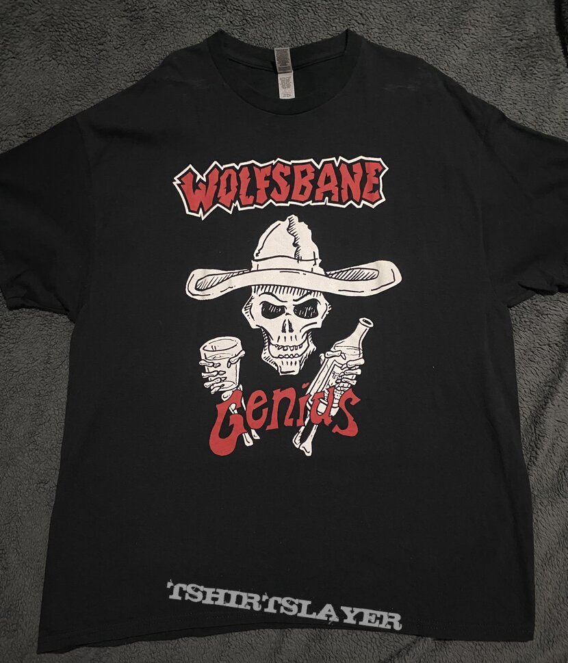 Wolfsbane - Genius UK Tour 2022 t-shirt ORIGINAL Wolfsbane - Genius UK Tour 2022 t-shirt ORIGINAL