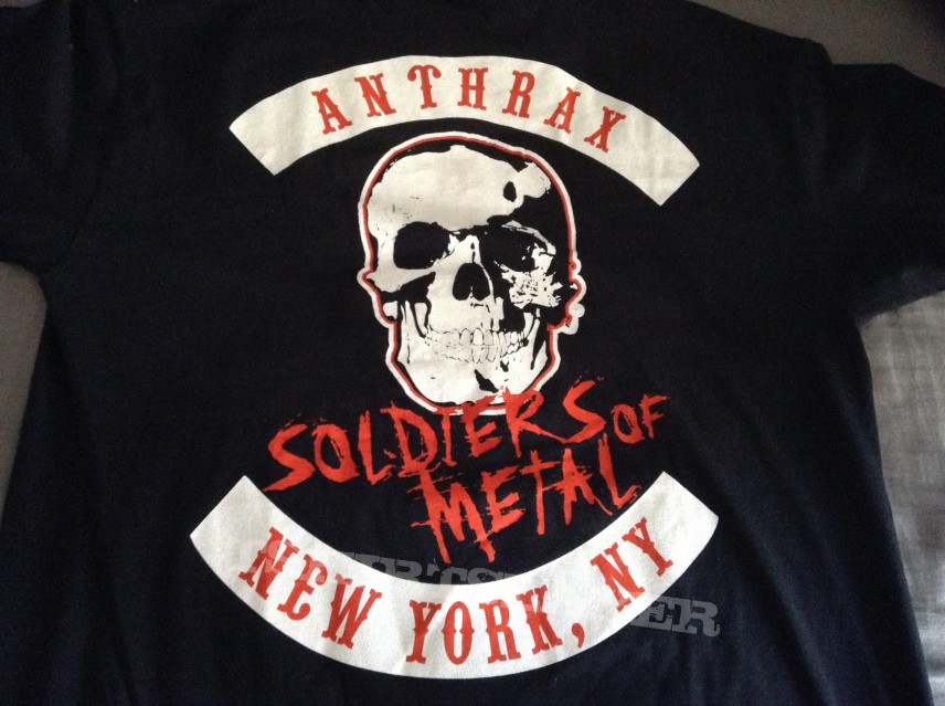 Anthrax &quot;Fistful of Metal&quot; t shirt