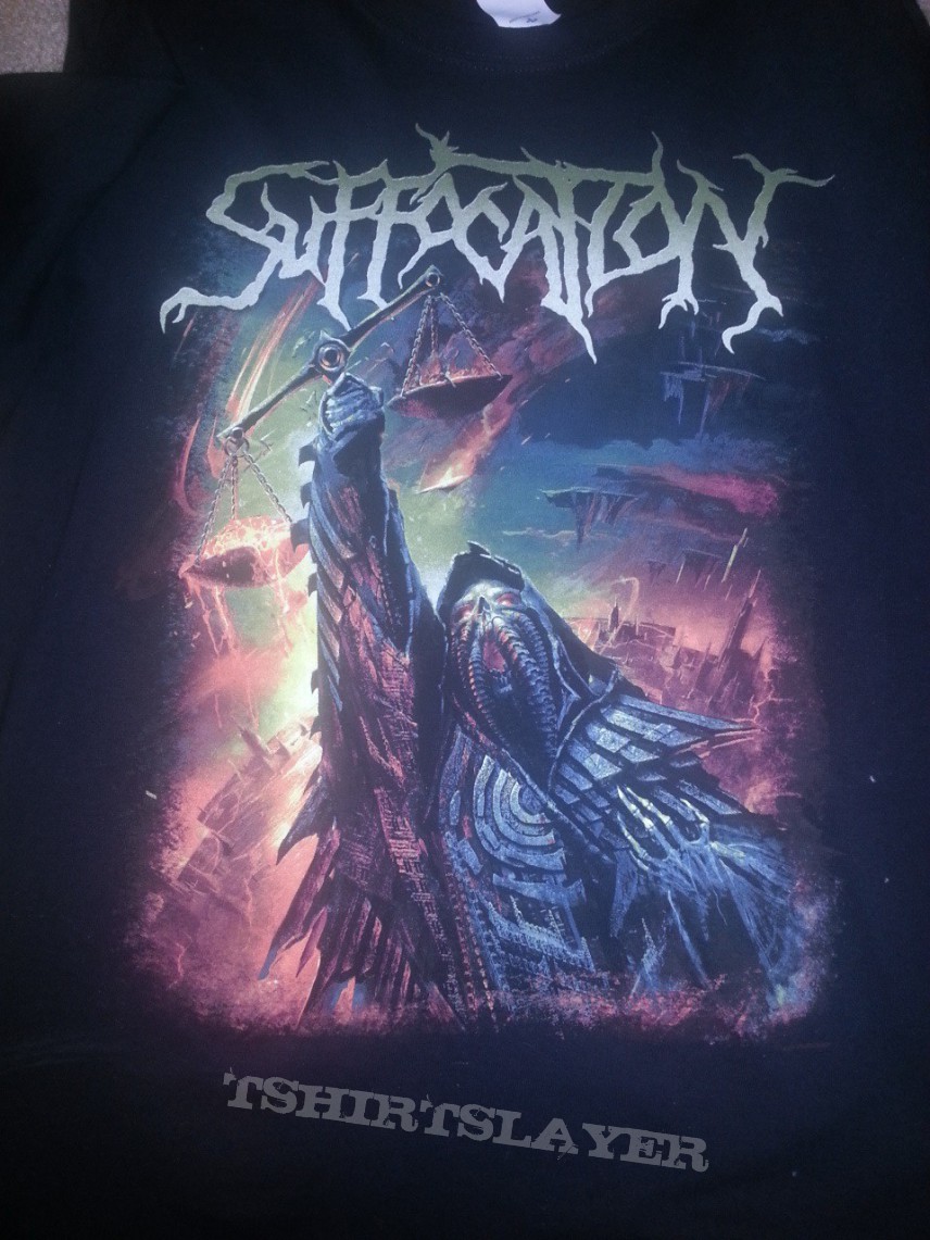 TShirt or Longsleeve - suffocation - pinnacle of bedlam tour t-shirt