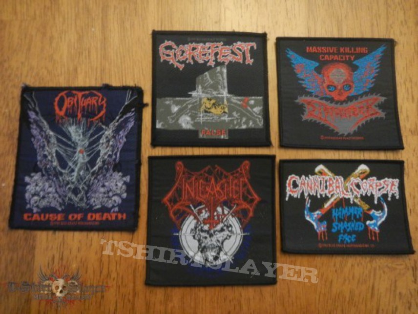 Cannibal Corpse Death Metal Patches | TShirtSlayer TShirt and ...