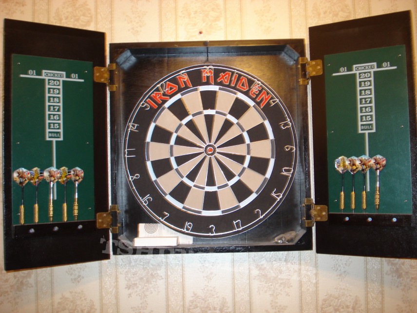 Iron Maiden dart board TShirtSlayer TShirt and BattleJacket Gallery