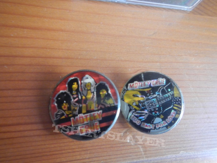 Other Collectable - Vintage Motley Crue badges