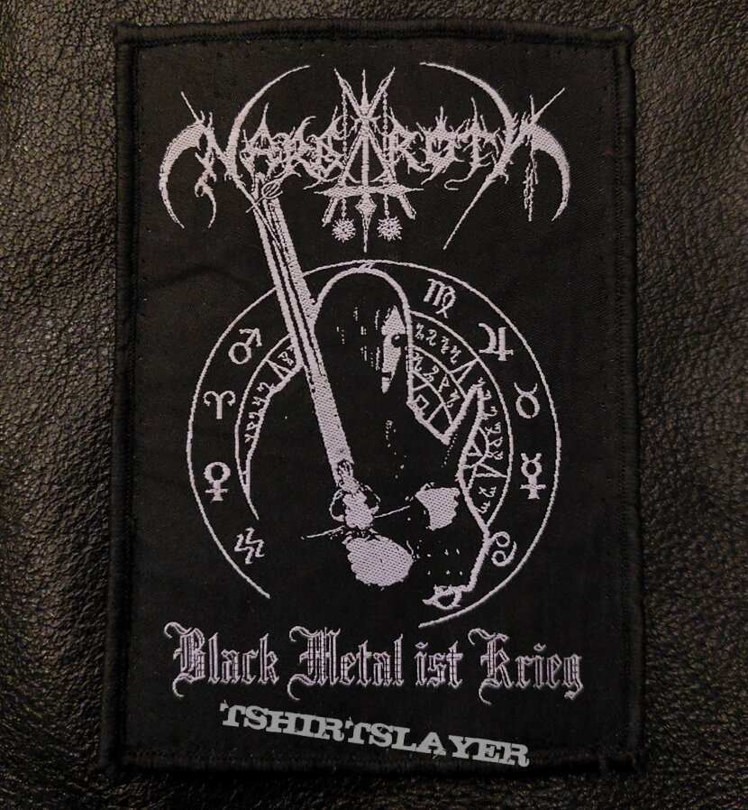 Nargaroth - Black Metal Ist Krieg patch Nargaroth - Black Metal Ist Krieg patch