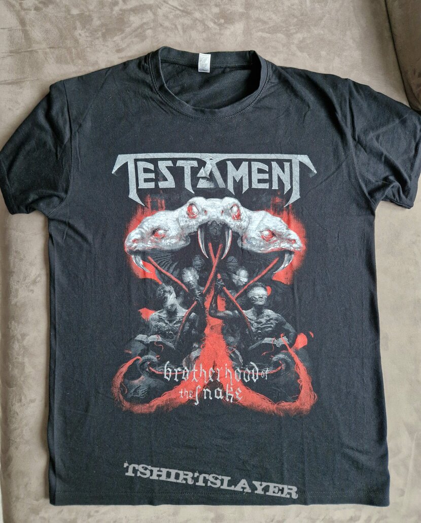 Testament European Tour 2017 T-Shirt Testament European Tour 2017 T-Shirt