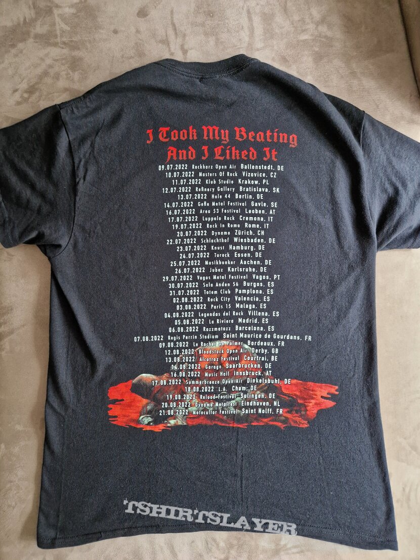 Exodus European Tour 2022 T-Shirt Exodus European Tour 2022 T-Shirt