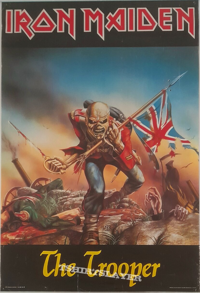 Iron Maiden The Trooper Poster 