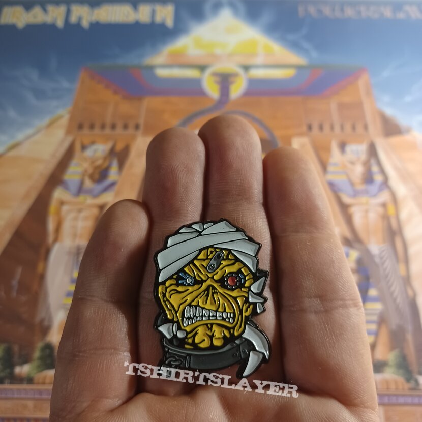 Metal Pin - IRON MAIDEN - Powerslave - Eddie Mummy 