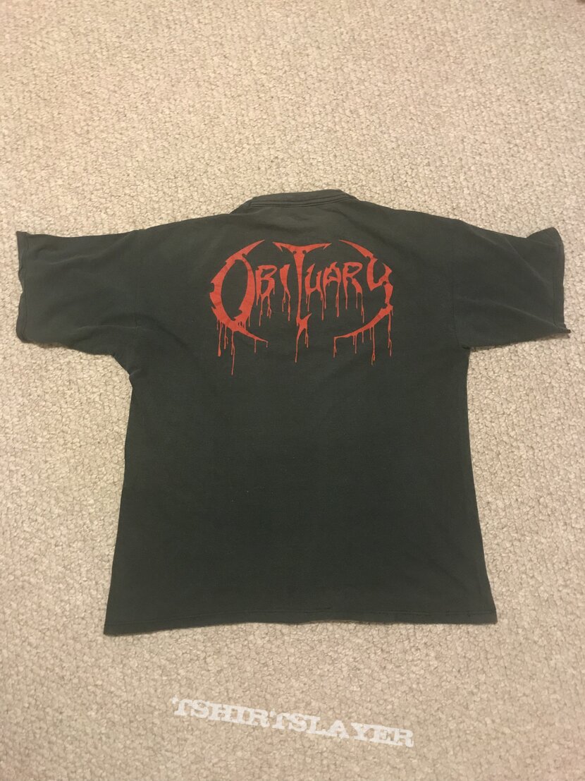 1991 Obituary Cause of Death shirt XL