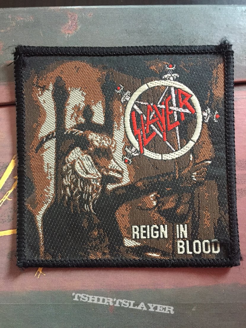 Slayer Reign in Blood Patch