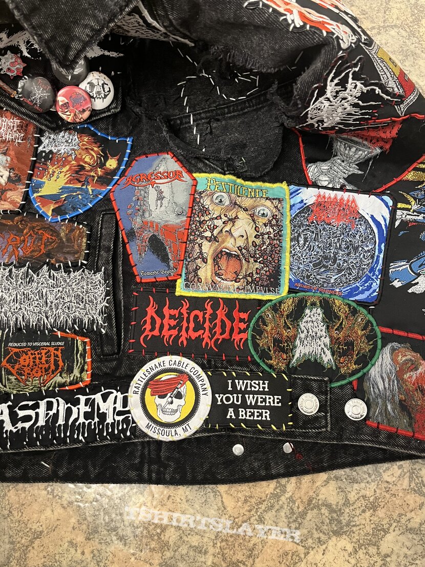 Bolt Thrower My newest vest of death!!!!