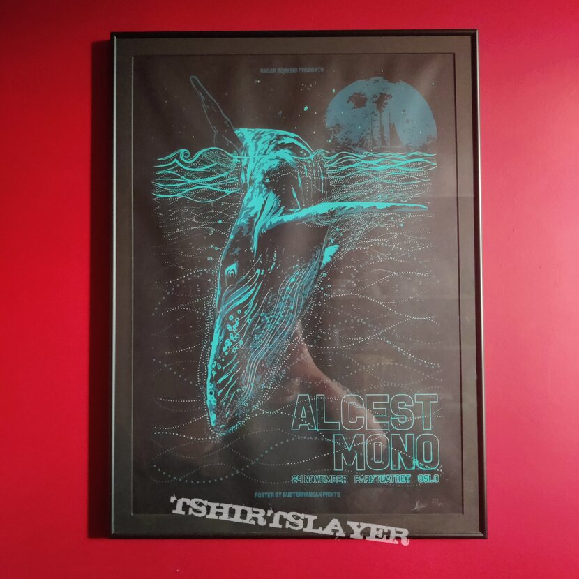 Alcest & MONO Screenprint Alcest & MONO Screenprint