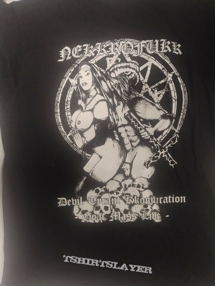 t-shirt nekkrofukk