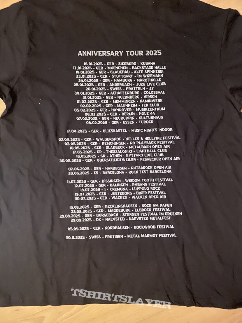 Grave Digger Tour-Shirt 2025