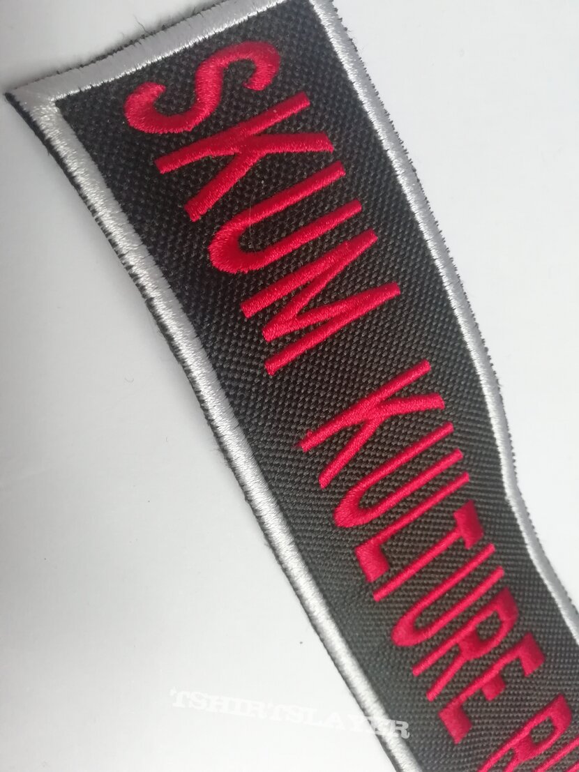 SKUM KULTURE Rules embroidered patch SKUM KULTURE Rules embroidered patch
