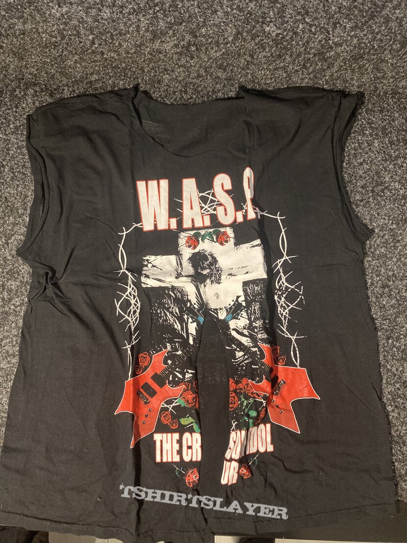 W.A.S.P. The Crimson Idol live shirt, Worn by Blackie onstage W.A.S.P. The Crimson Idol live shirt, Worn by Blackie onstage