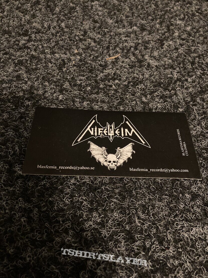 Nifelheim South american sticker