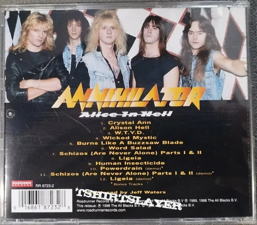 Annihilator - Alice In Hell Annihilator - Alice In Hell
