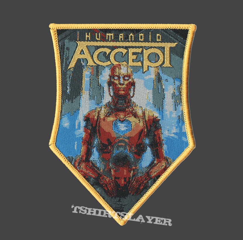Accept Humanoid woven patch