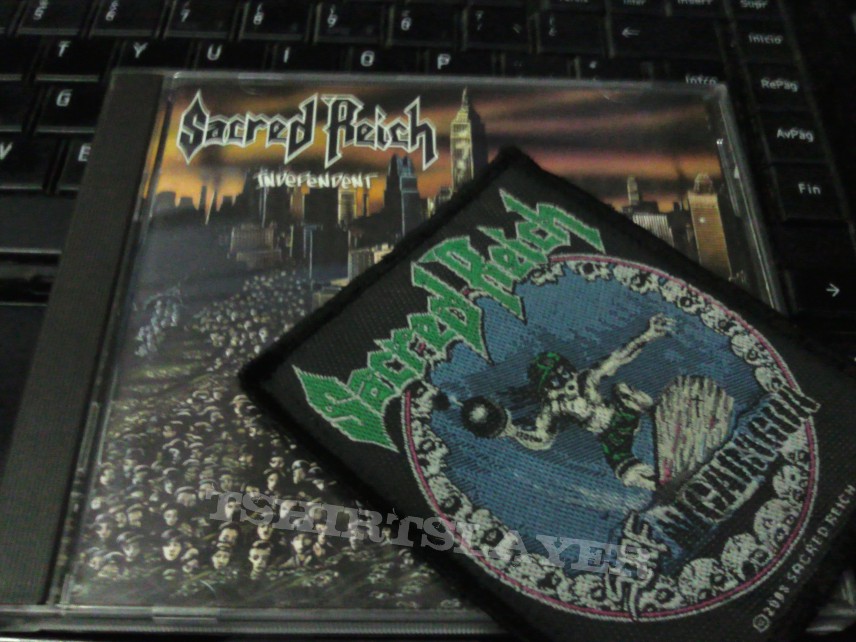 Other Collectable - Sacred Reich Patch and CD Independent