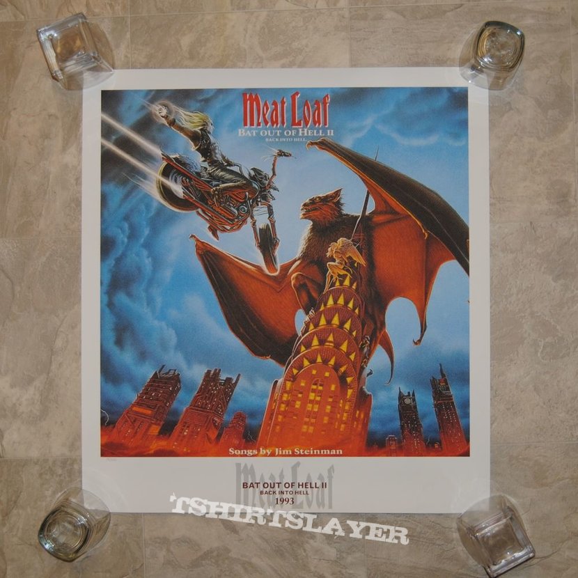 Meat Loaf: Bat out of Hell II Lithograph 39/250